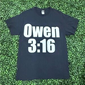 Gildan Black Owen 3:16 Graphic Short Sleeve Tee